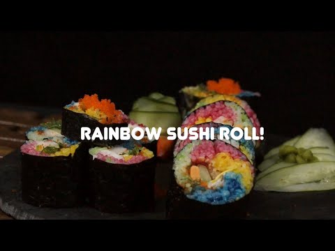 Rainbow Sushi Roll!