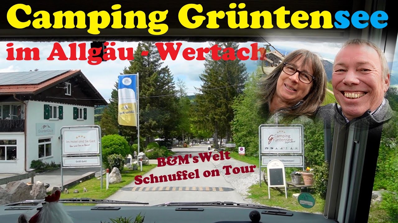 Camping Grüntensee inkl. Tourenvorschläge; Allgäu, Wertach, Nesselwang, Pfronten