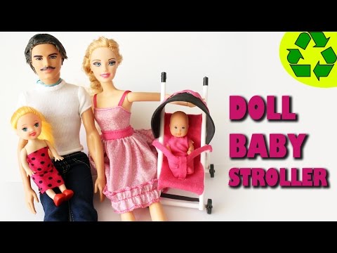 barbie doll baby stroller