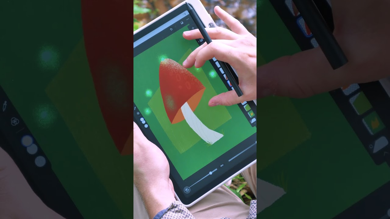 3 способа рисования ГРИБЫ 