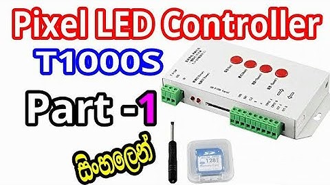 T1000s pixel LED controller | part 1 | My4 Tech