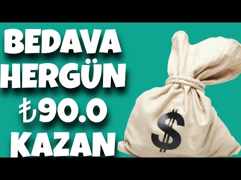 Tamamen Yatırımsız Sistem!! Bedava Hergün ₺90 Kazan! Kanıtlı Yöntem! İnternetten Para Kazanma 2022