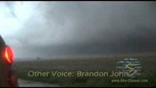Chase 2008 With Violent Tornadoes In KS (May 23, 2008)