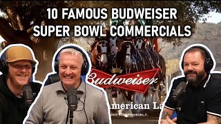 10 Famous Budweiser Super Bowl Commercials REACTION | OFFICE BLOKES REACT!!