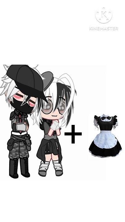 Gacha Trend Maid Outfit #shorts #gachalife
