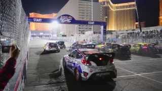 Red Bull Global Rallycross Final Start #1 from Las Vegas 2014