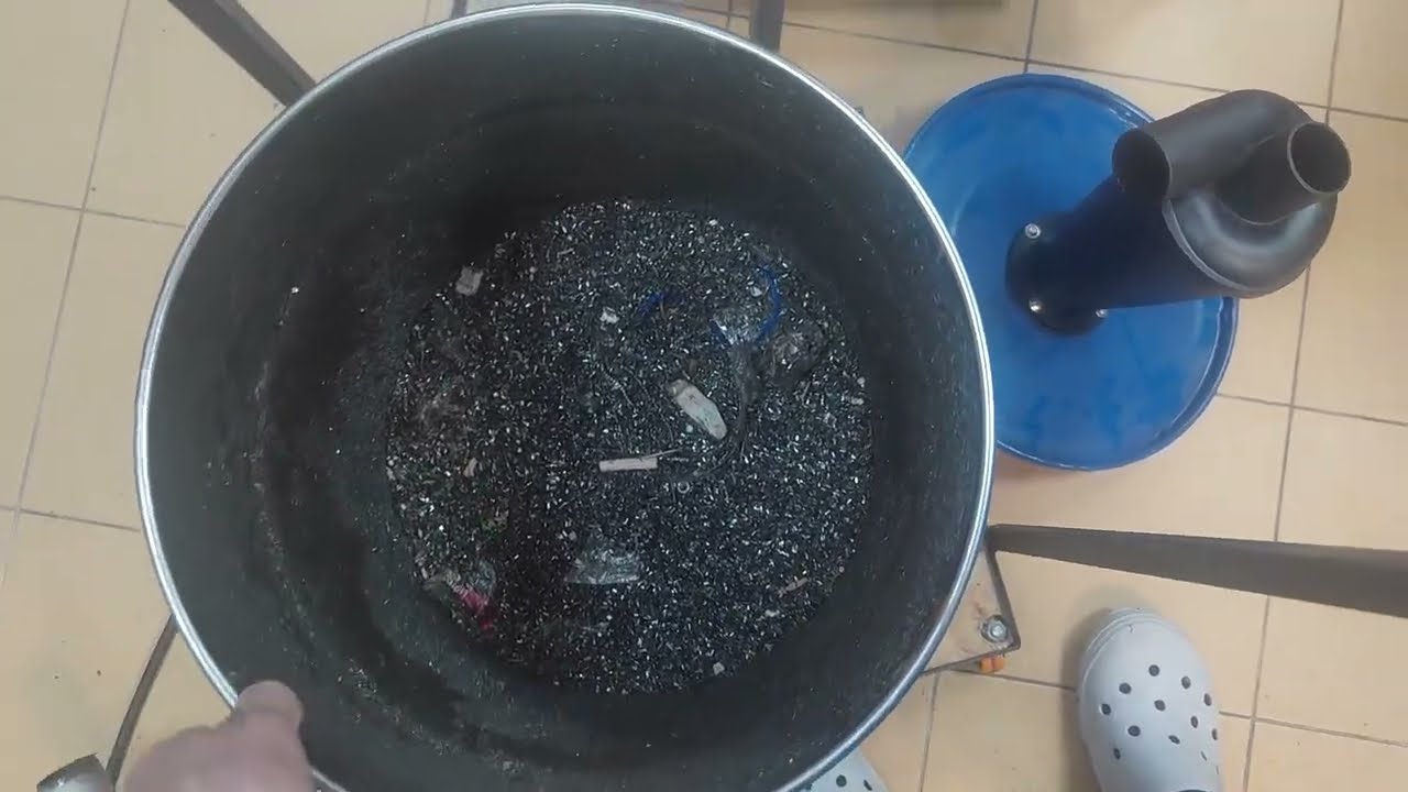 Мой друг сосет как надо! - самодельный пылесос 7.2 квт для мастерской - ценой в 25 т.р.