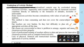 Activity method unit 5 Complete Overview B.ED course code 8601