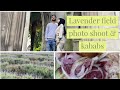 VLOG - Lavender Field Photo Shoot &amp; Kababs | Sarah Elhaj