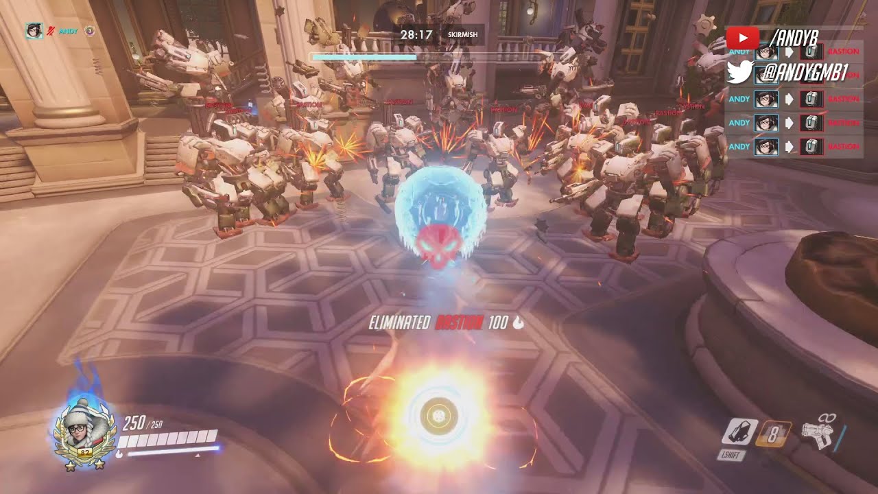 Overwatch Workshop - Mei's Rolling Snowball Talent from Overwatch 2