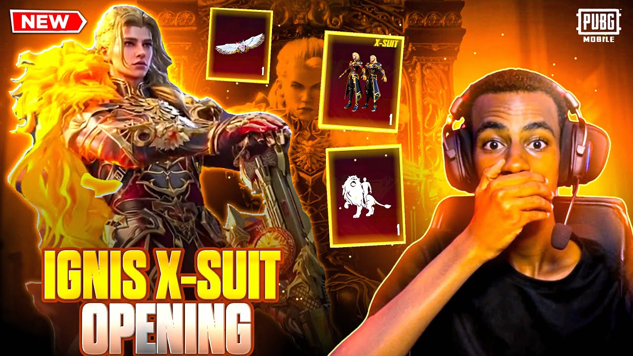 NEW IGNIS X-SUIT OPENING | PUBG MOBILE | ETHIOPIA