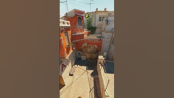 NIEUWE WINDOW LINEUP SMOKE ON MIRAGE #shorts #cs2