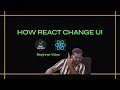 How React Updates UI?! React Under The Hood! AND Beginner Concept! #coding #react #javascript
