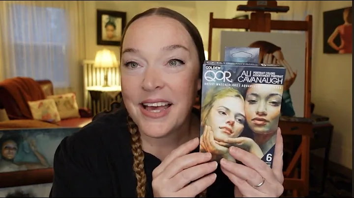 New Portrait Set with Golden Artist Colors/QoR Watercolor: 6 Essential Colors -Paint any complexion!