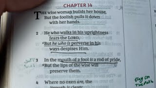 Proverbs 14 (NKJV)