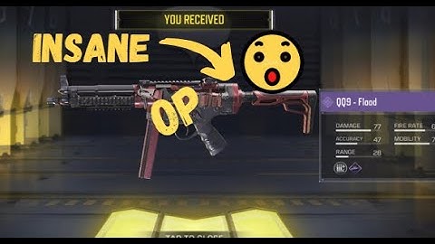 Best QQ9 class setup codm | MP5 / QQ9 Loadout  cod mobile | QQ9 SMG gameplay call of duty mobile gun