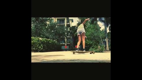 SKATEBOARDING / Longboard Trick - pirouette