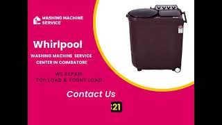 Whirlpool Washing Machine Service Center In Coimbatore