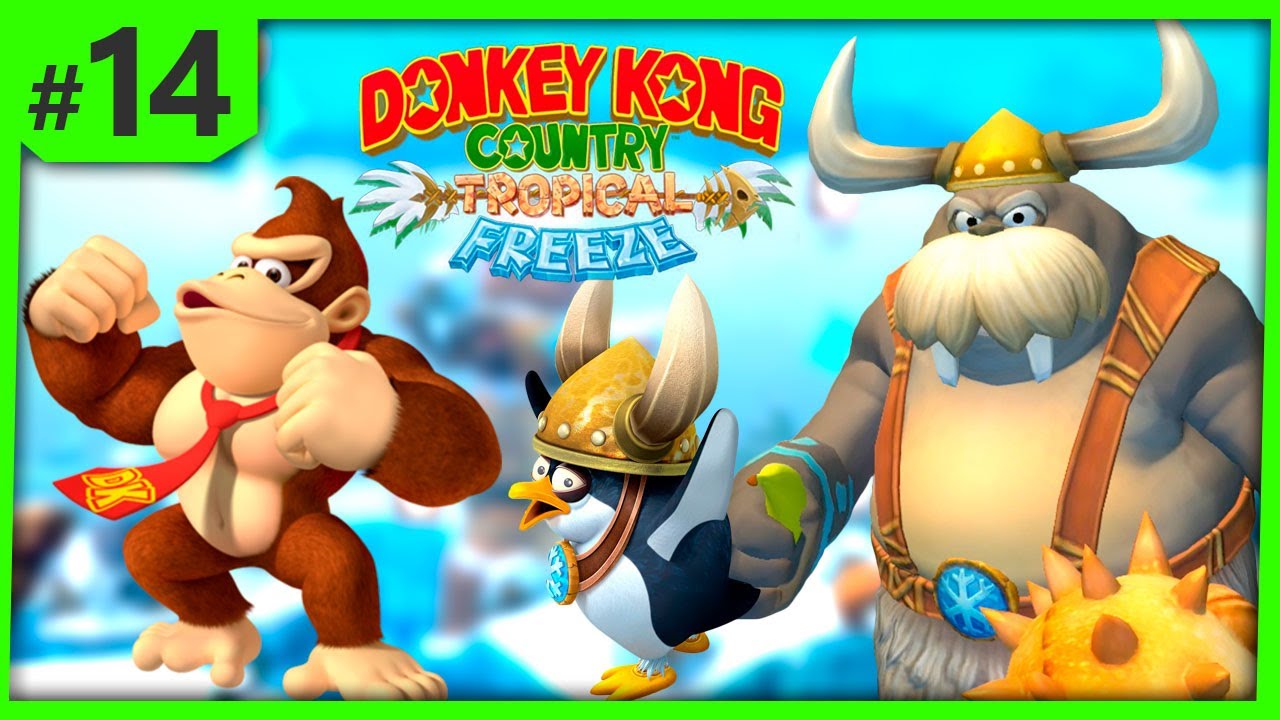 Donkey Kong Country Tropical Freeze #14 Gameplay Wii U - YouTube