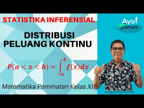 Video: Bagaimana Menemukan Kepadatan Distribusi