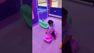 🦆🐘 Tarveen Enjoying Duck & Elephant Ride #cutebaby #tarveen #babyvlog #playtime #kidsfun