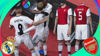REAL MADRID/ARSENAL HOME KITS 21/22 PES 2021