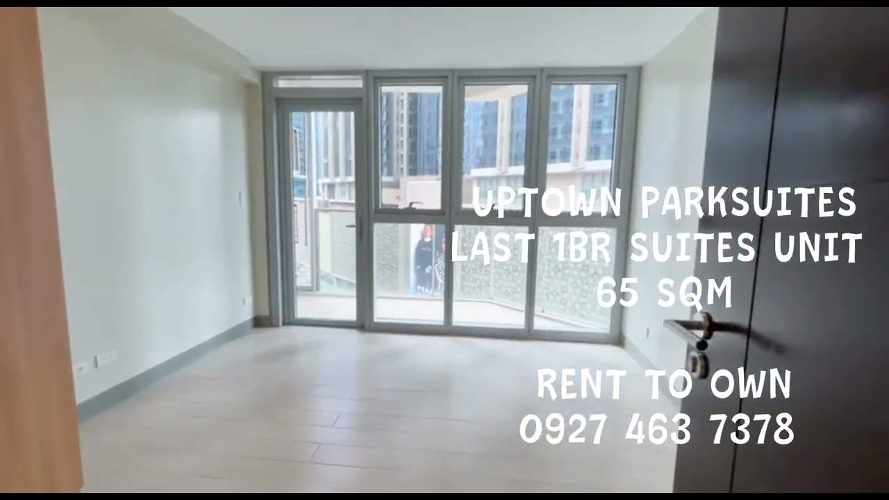 ⚡ FINAL CALL: THE LAST 1BR IN UPTOWN BONIFACIO! ⚡🏙 Uptown Parksuites Tower 2📐 65.00 SQM 