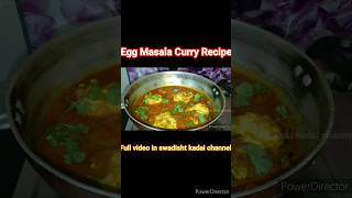 shorts,Egg masala curry,youtubeshorts ytshortsviral viralshortsvideo shortsvideoshortsfeed