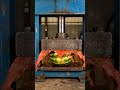 “Hydraulic Press Crushes Massive Watermelon – Insane Slow Motion!” #HydraulicPress #CrushTest #Slow