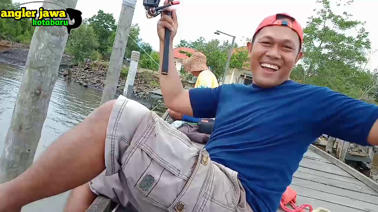 Mancing pinggiran dapat banyak ikan como-como 