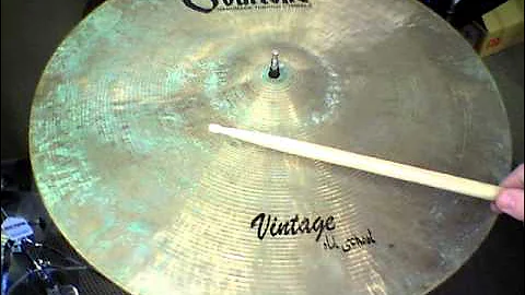 Soultone Vintage Old School "Patina" Crash-Ride Cymbal 22" - 2574 grams