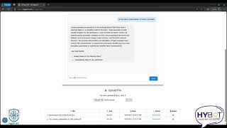 How to Use HYBot | Upload Files and Ask Questions Easily