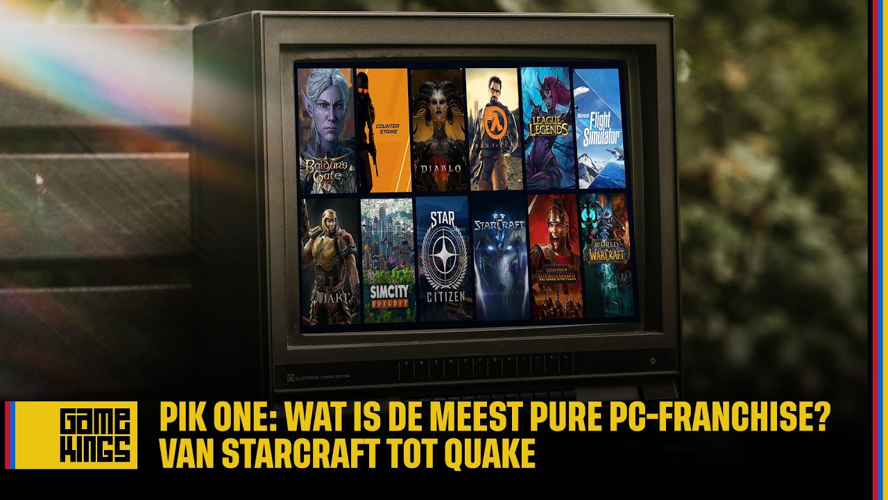 Pik One: Wat is de meest pure PC-serie? Van Starcraft tot Quake