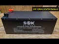 SOK 24V 100Ah LiFePO4 Battery Review, 10-Year Warranty!