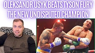 🔥🥊 OLEKSANDR USYK DEFEATS TYSON FURY TO BECOME UNDISPUTED HEAVYWEIGHT CHAMPION OF THE WORLD..!!!!