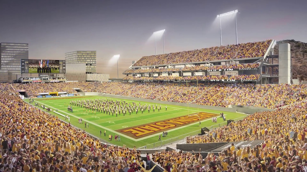 Mountain America Stadium, Home of the ASU Sun Devils/Frank Kush