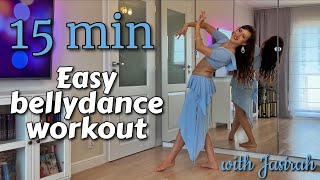 15 Min Easy Bellydance Workout With Jasirah