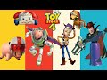 Wrong Heads Toy Story Disney Finger Family Bullseye Woody Buzz Lightyear Jessie - Toy Club