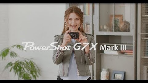 Connect your Canon PowerShot G7X Mark III to your phone via Wi-Fi