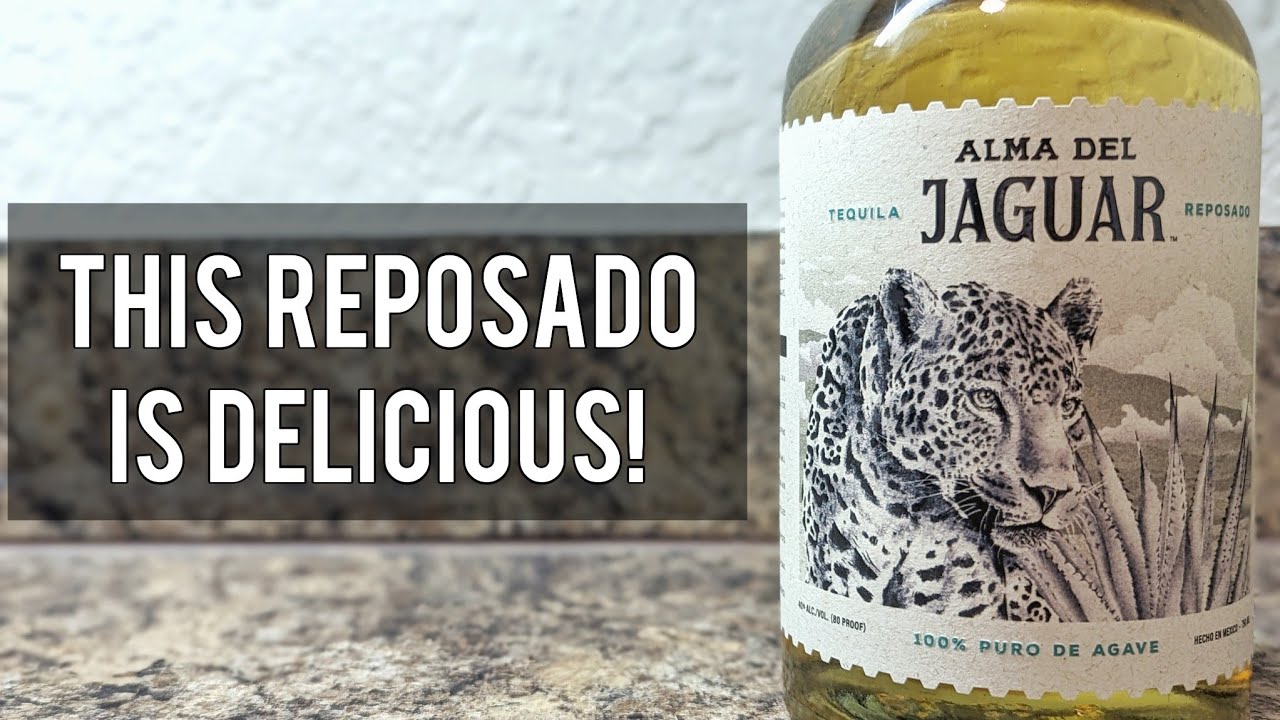 Alma del Jaguar Tequila Reposado Bottle Showcase and Review YouTube