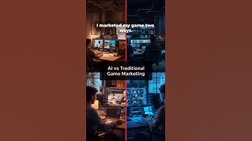 AI vs Traditional Game Marketing #aitools #gamemarketing #aimarketing #gamedevelopment