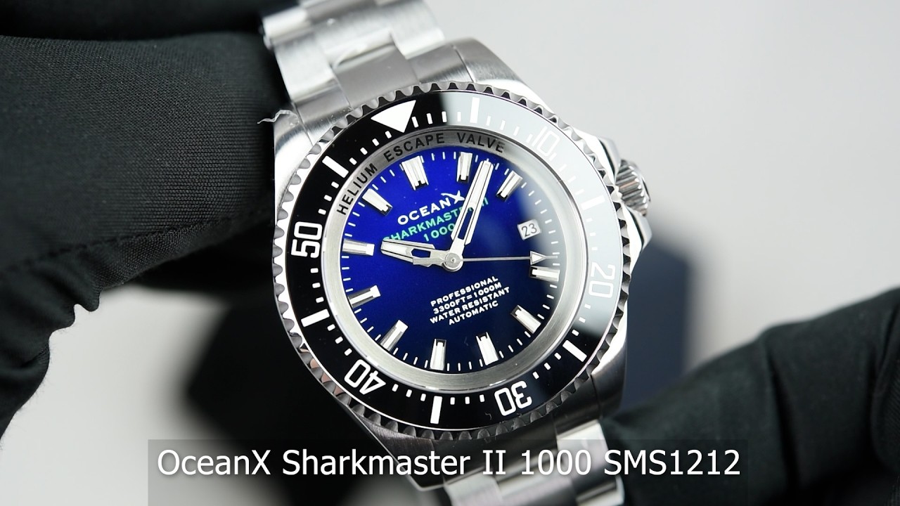 OceanX Sharkmaster II 1000 SMS1212 - SeriousWatches.com