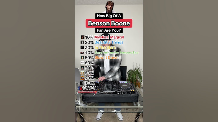 How Big Of A BENSON BOONE Fan Are You? 📈 (Mystical Magical, Beautiful Things, In The Stars & more!)