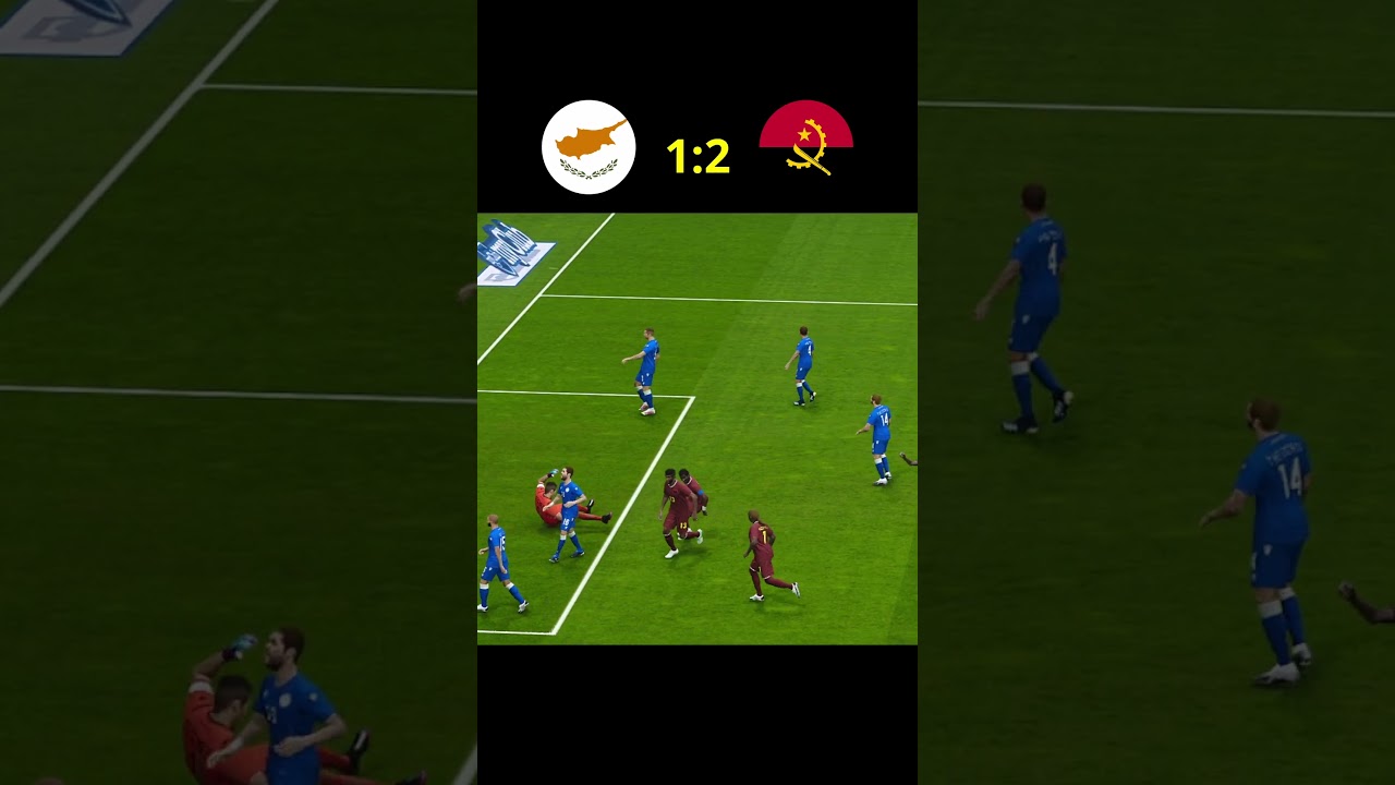 Cyprus vs Angola 1:2 | World Cup BEST 72 – PES 21 Gameplay