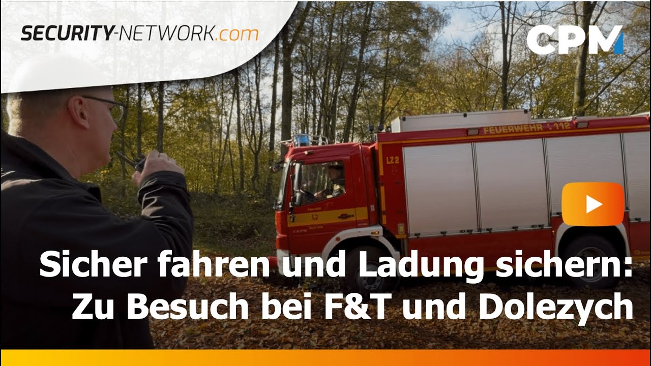 Sicher fahren und Ladung sichern: Zu Besuch bei F&T und Dolezych