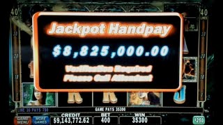 Secret Lagoon High Limit Slot Play  - Pt.2  Including Bonus Round Jackpots.