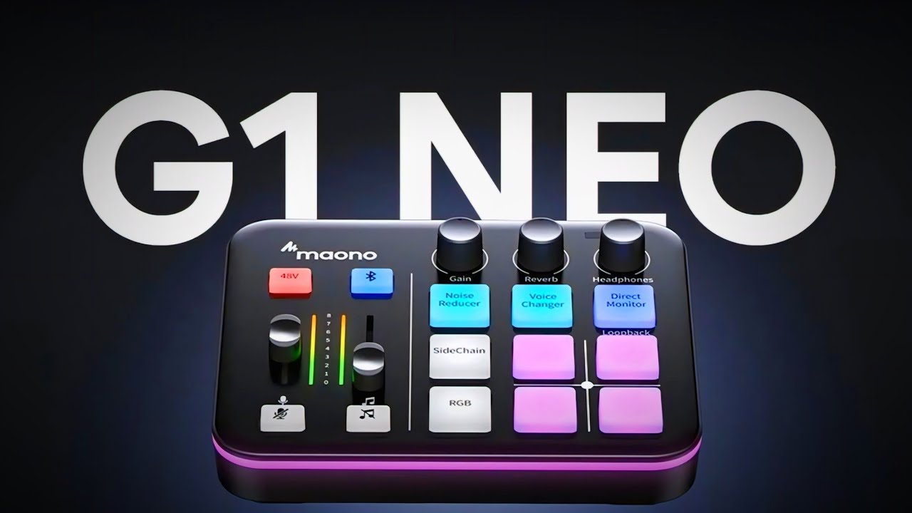 UNBOXING *MAONO G1 NEO GAMING AUDIO MIXER* IN TAMIL 