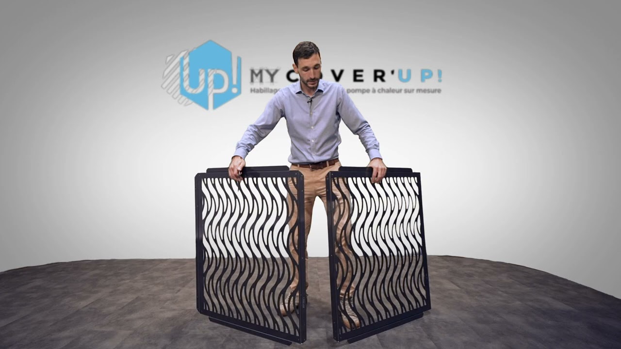 My COVERUP  - Double Cache climatiseur et Pompe à chaleur - Notice de montage