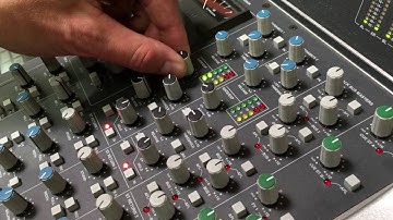 SSL SOLID STATE LOGIC AWS 900+ Analogue Mixer Console DAW Controller DEMO