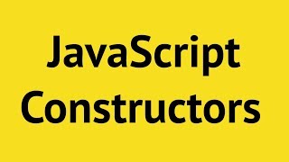 Javascript Constructor Functions